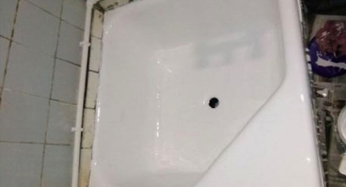 Обновление душевого поддона акрилом | Комсомольская